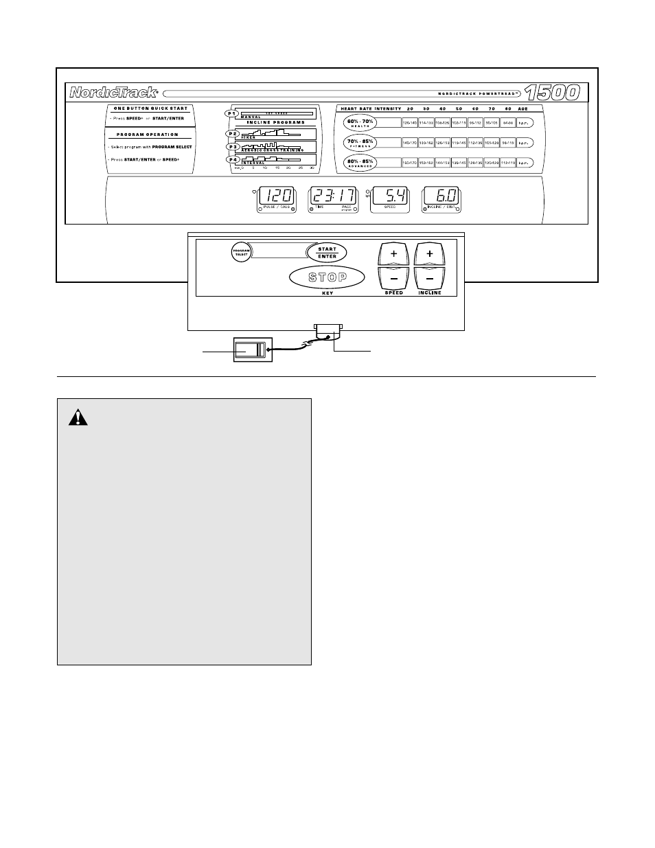 Caution | NordicTrack NTTL90080 User Manual | Page 8 / 26