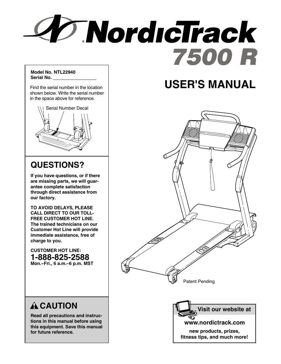 NordicTrack NTL22940 User Manual | 38 pages