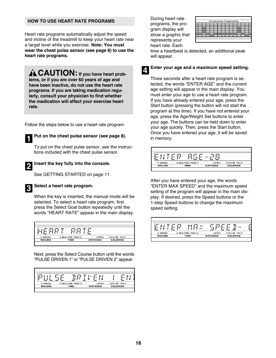 43 2 1 caution | NordicTrack NTL22940 User Manual | Page 18 / 38