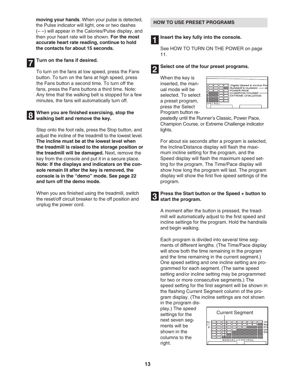 NordicTrack C2000 NTL10842 User Manual | Page 13 / 34