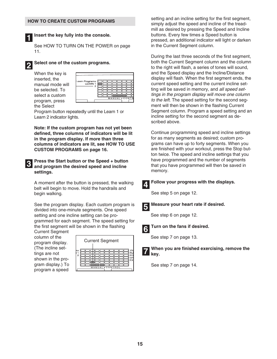 NordicTrack C2000 NTL10842 User Manual | Page 15 / 34