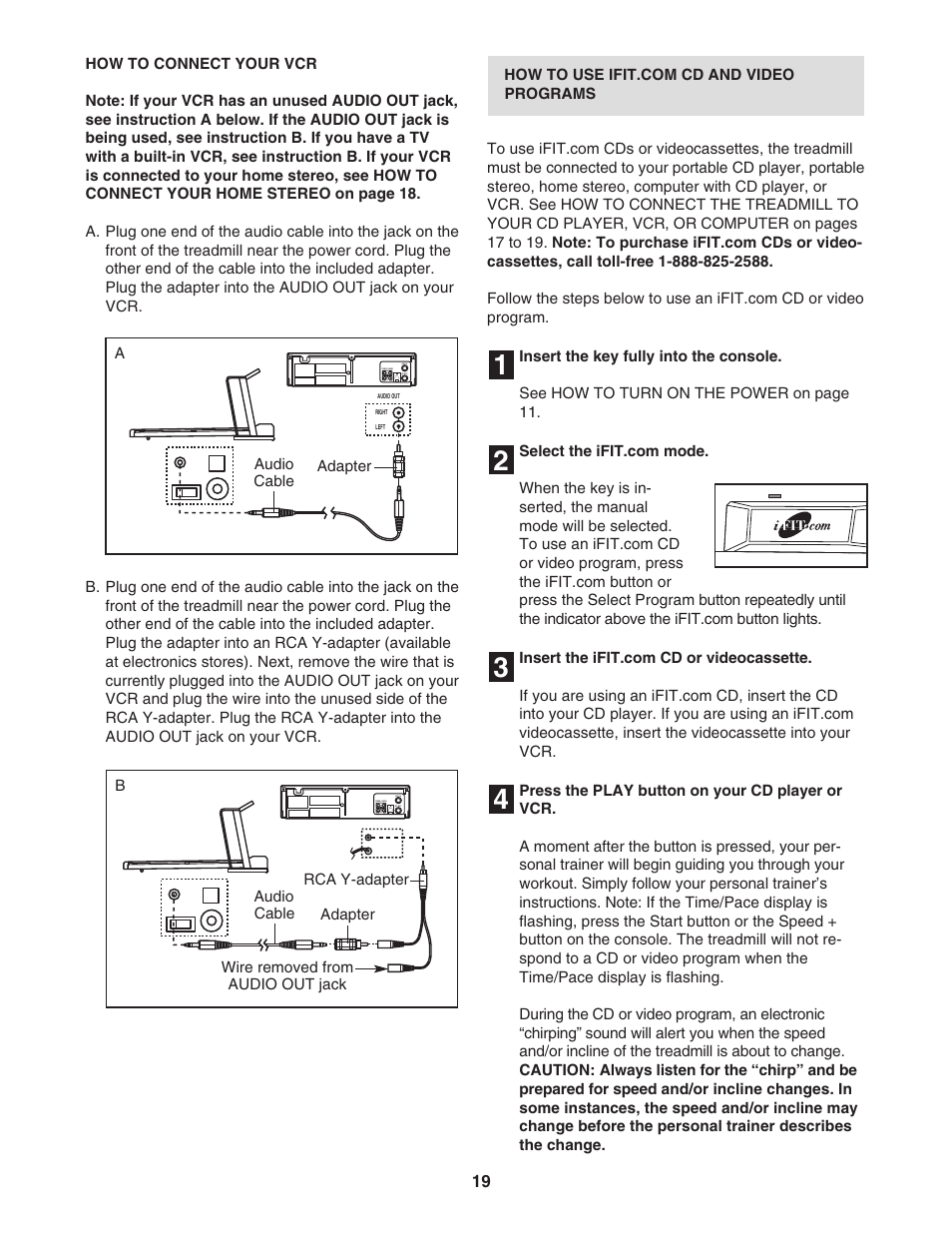 NordicTrack C2000 NTL10842 User Manual | Page 19 / 34