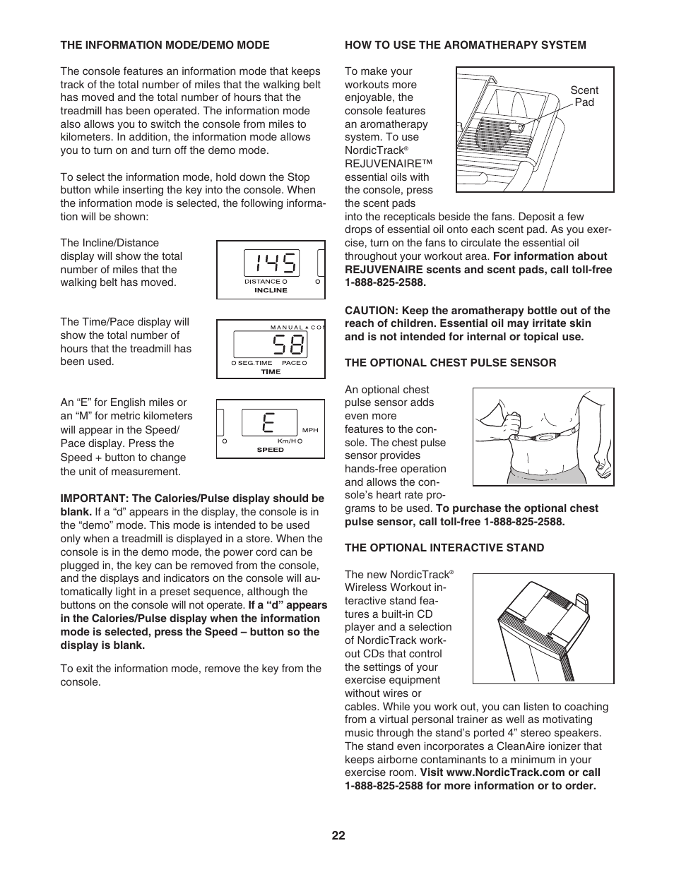 NordicTrack C2000 NTL10842 User Manual | Page 22 / 34