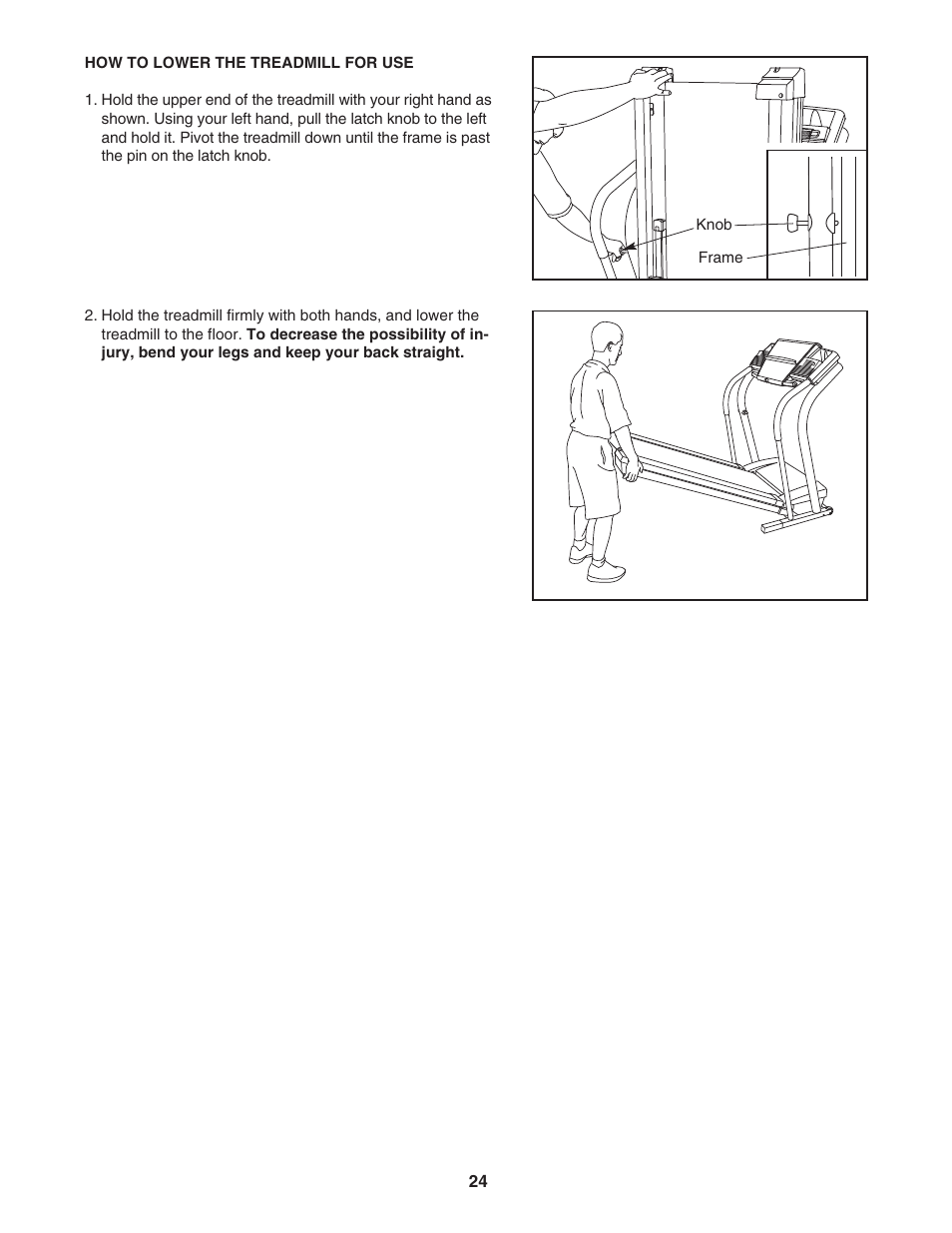 NordicTrack C2000 NTL10842 User Manual | Page 24 / 34