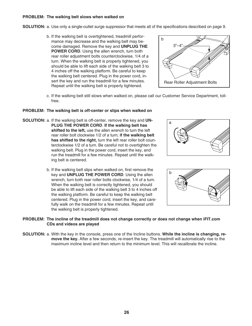 NordicTrack C2000 NTL10842 User Manual | Page 26 / 34