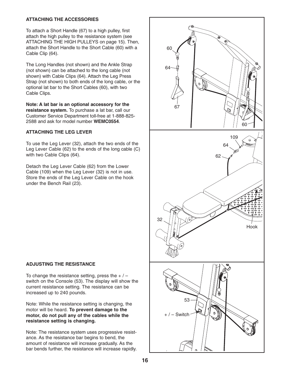 NordicTrack NTS58740 User Manual | Page 16 / 27