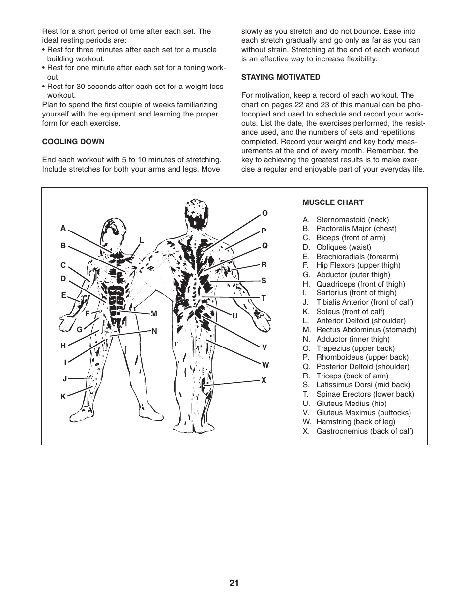 NordicTrack NTS58740 User Manual | Page 20 / 27