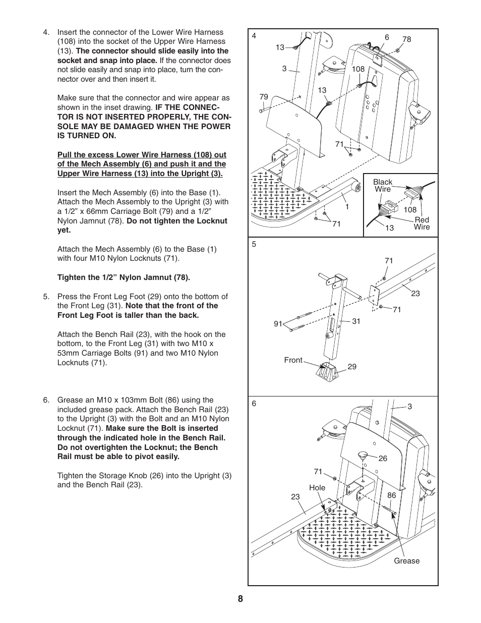 NordicTrack NTS58740 User Manual | Page 8 / 27