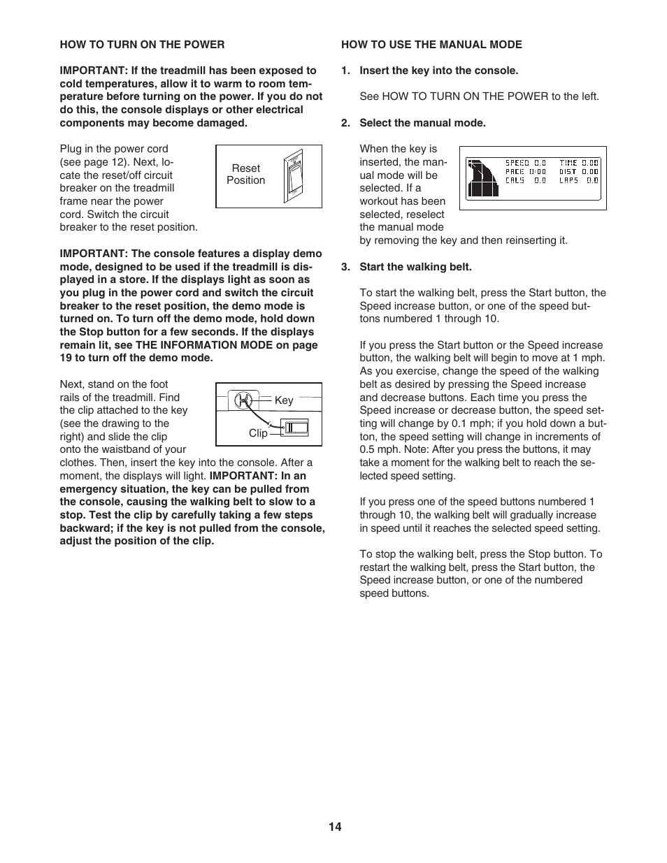 NordicTrack C2155 NTL07707.0 User Manual | Page 14 / 32