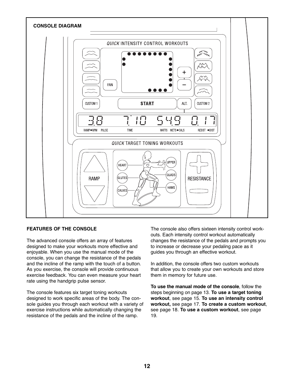 NordicTrack COMMERCIAL NTEL16907.0 User Manual | Page 12 / 28
