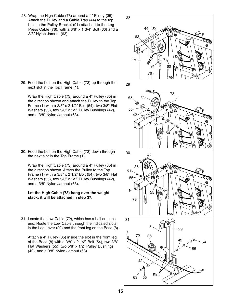 NordicTrack 831.159760 User Manual | Page 15 / 33