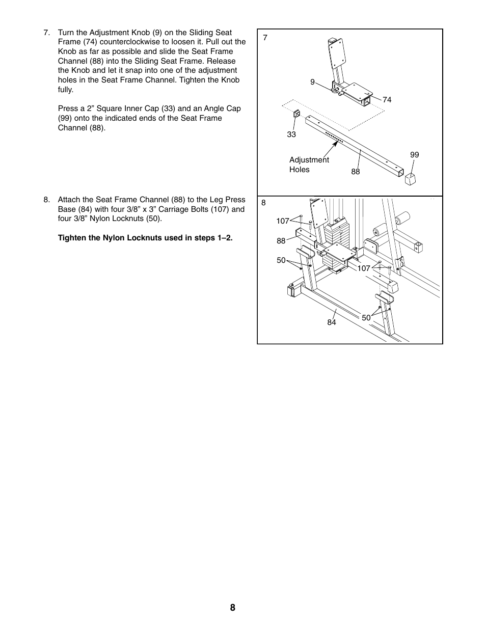 NordicTrack 831.159760 User Manual | Page 8 / 33