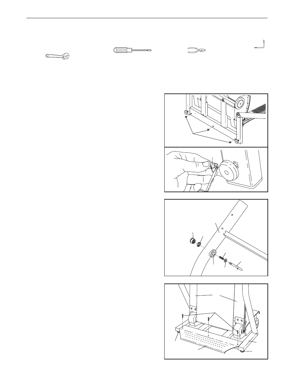 Assembly | NordicTrack AudioStrider NTL25530 User Manual | Page 6 / 38