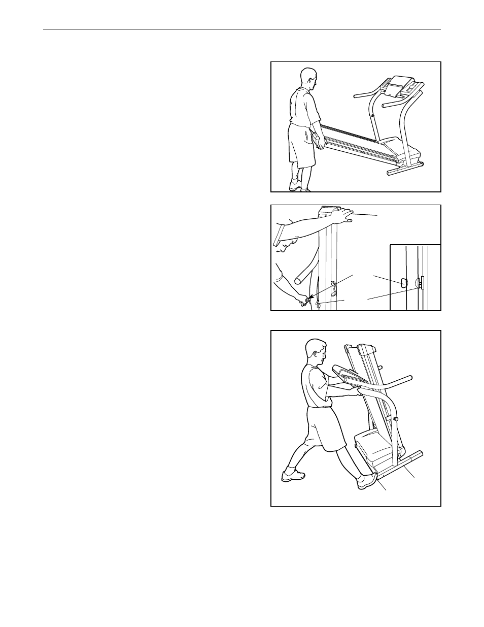 How to fold and move the treadmill | NordicTrack NTTL09711 User Manual | Page 22 / 30