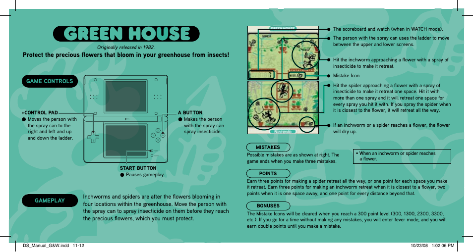 Nintendo Game and Watch Collection 67376A User Manual | Page 6 / 6