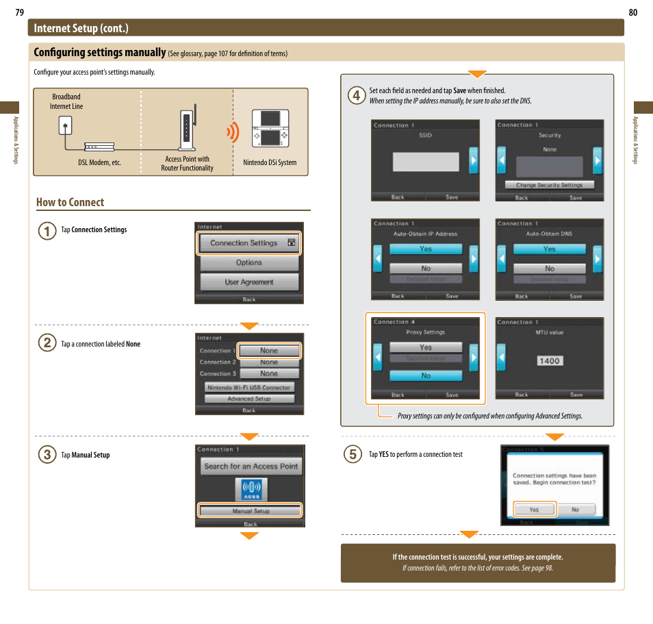 How to connect | Nintendo DSi User Manual | Page 41 / 55
