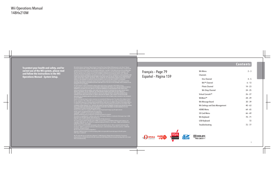 Nintendo Wii User Manual | Page 2 / 40