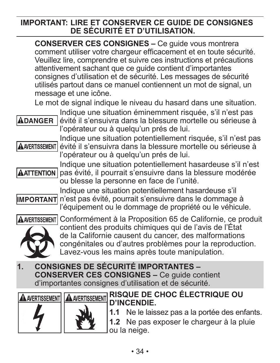 Napa Essentials Napa 85-300A User Manual | Page 34 / 51