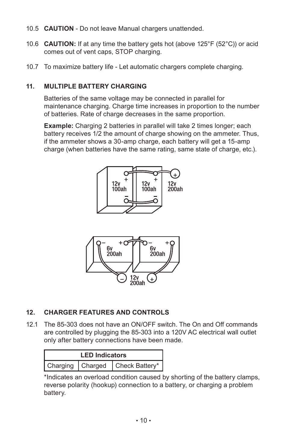 Napa Essentials 85-303 User Manual | Page 12 / 44