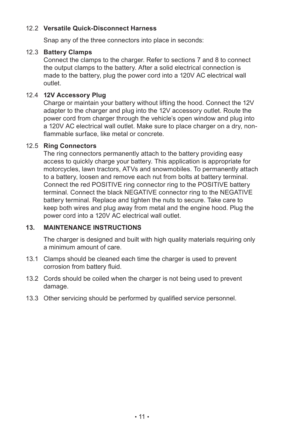 Napa Essentials 85-303 User Manual | Page 13 / 44