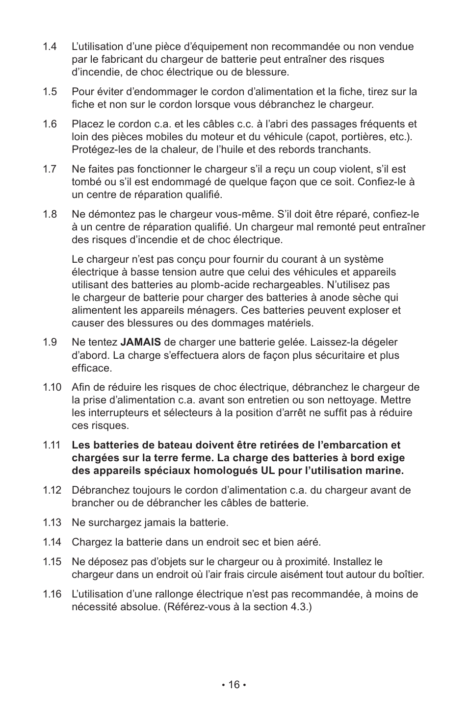 Napa Essentials 85-303 User Manual | Page 18 / 44