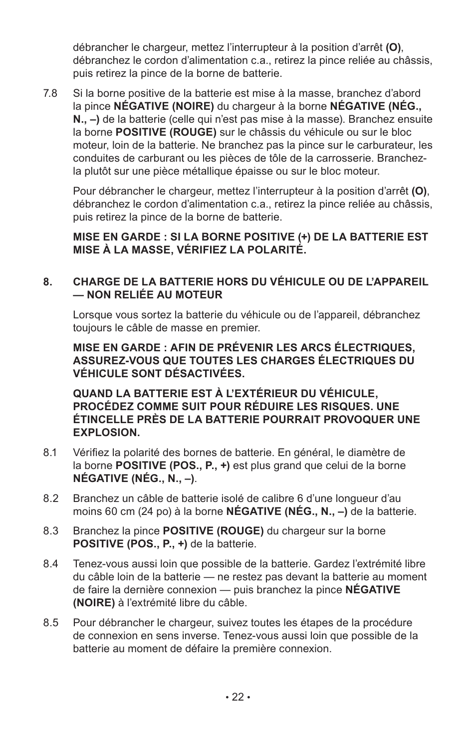 Napa Essentials 85-303 User Manual | Page 24 / 44