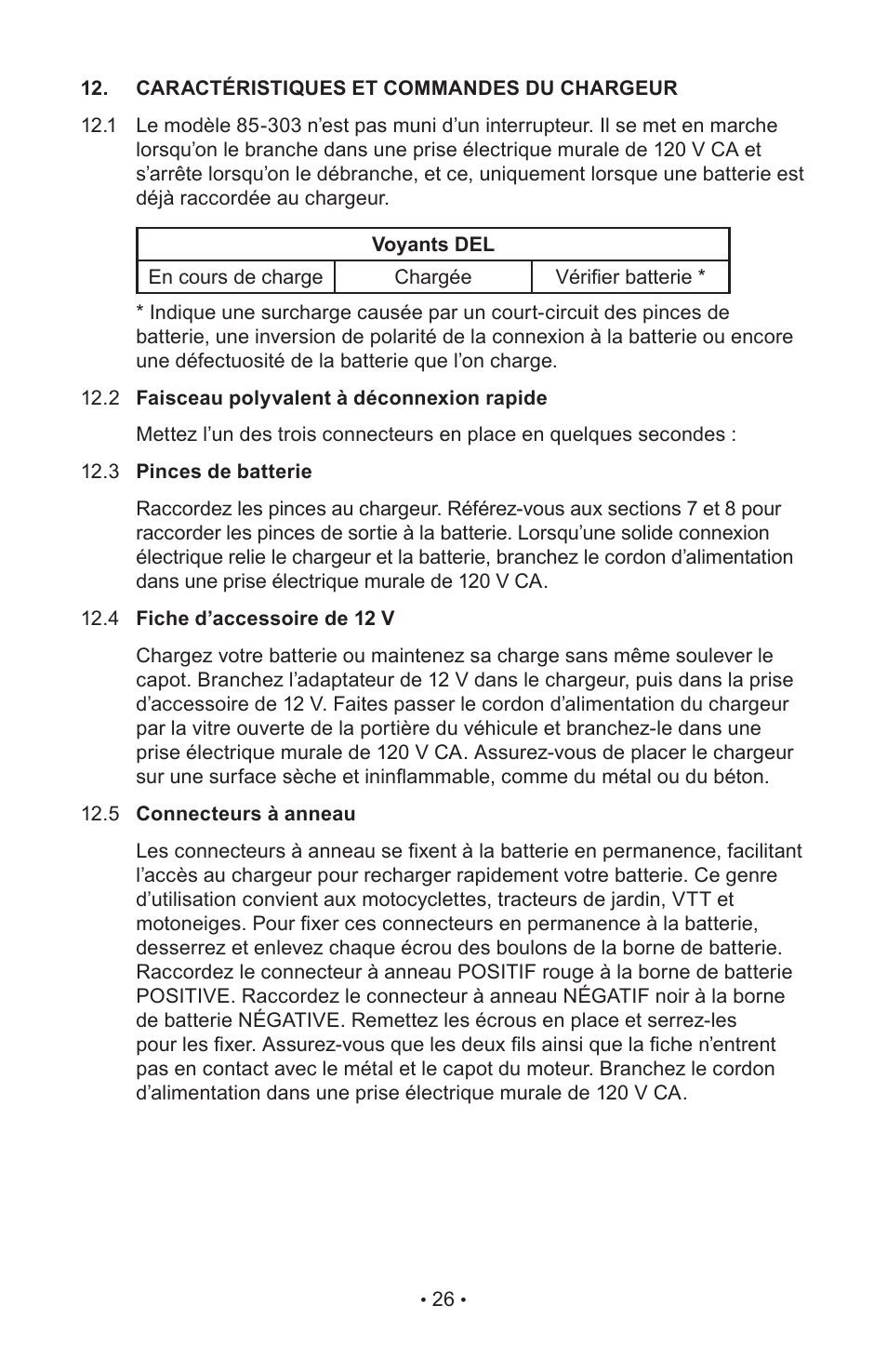 Napa Essentials 85-303 User Manual | Page 28 / 44