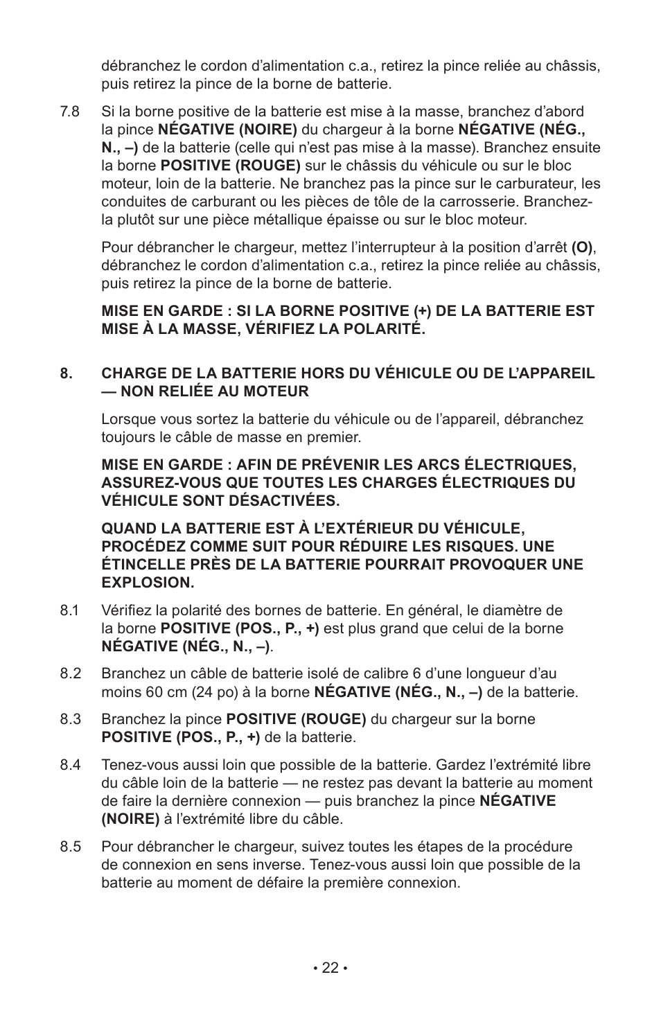 Napa Essentials 85-521 User Manual | Page 24 / 48