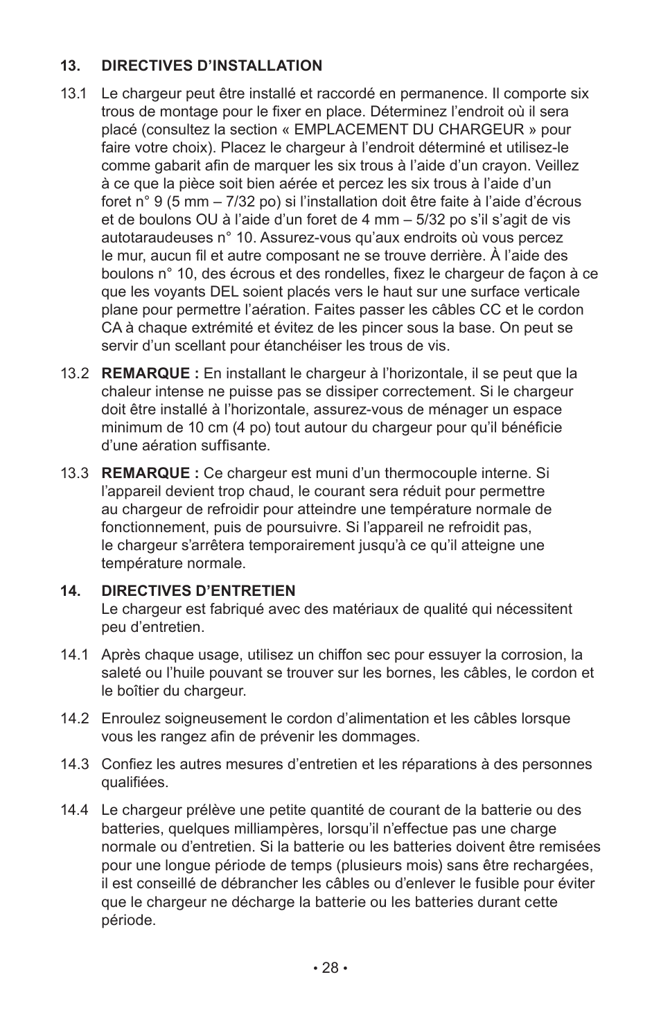 Napa Essentials 85-521 User Manual | Page 30 / 48