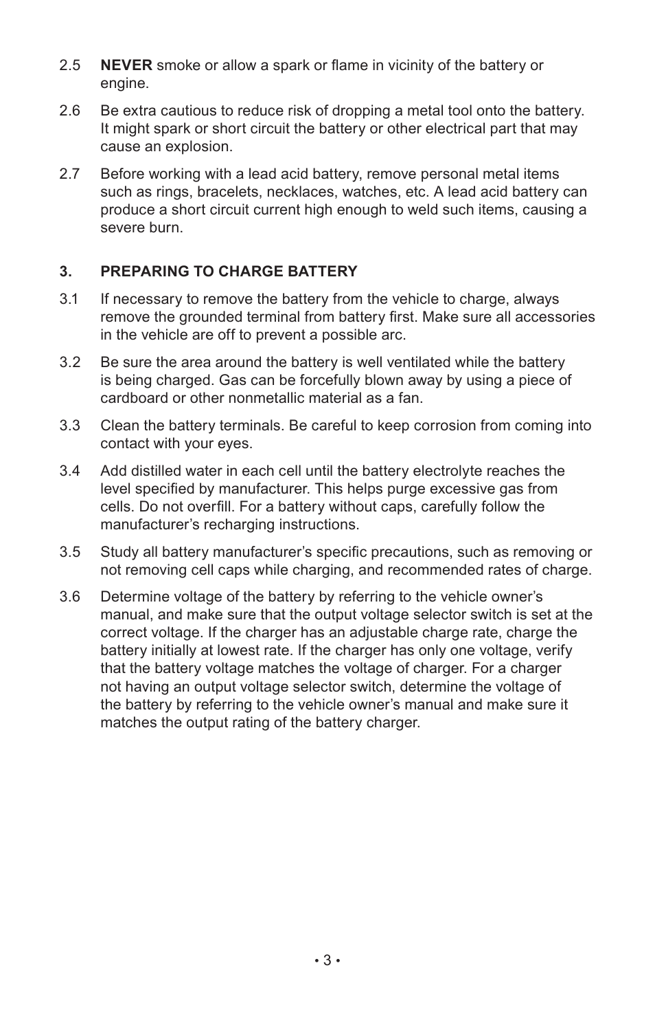 Napa Essentials 85-521 User Manual | Page 5 / 48