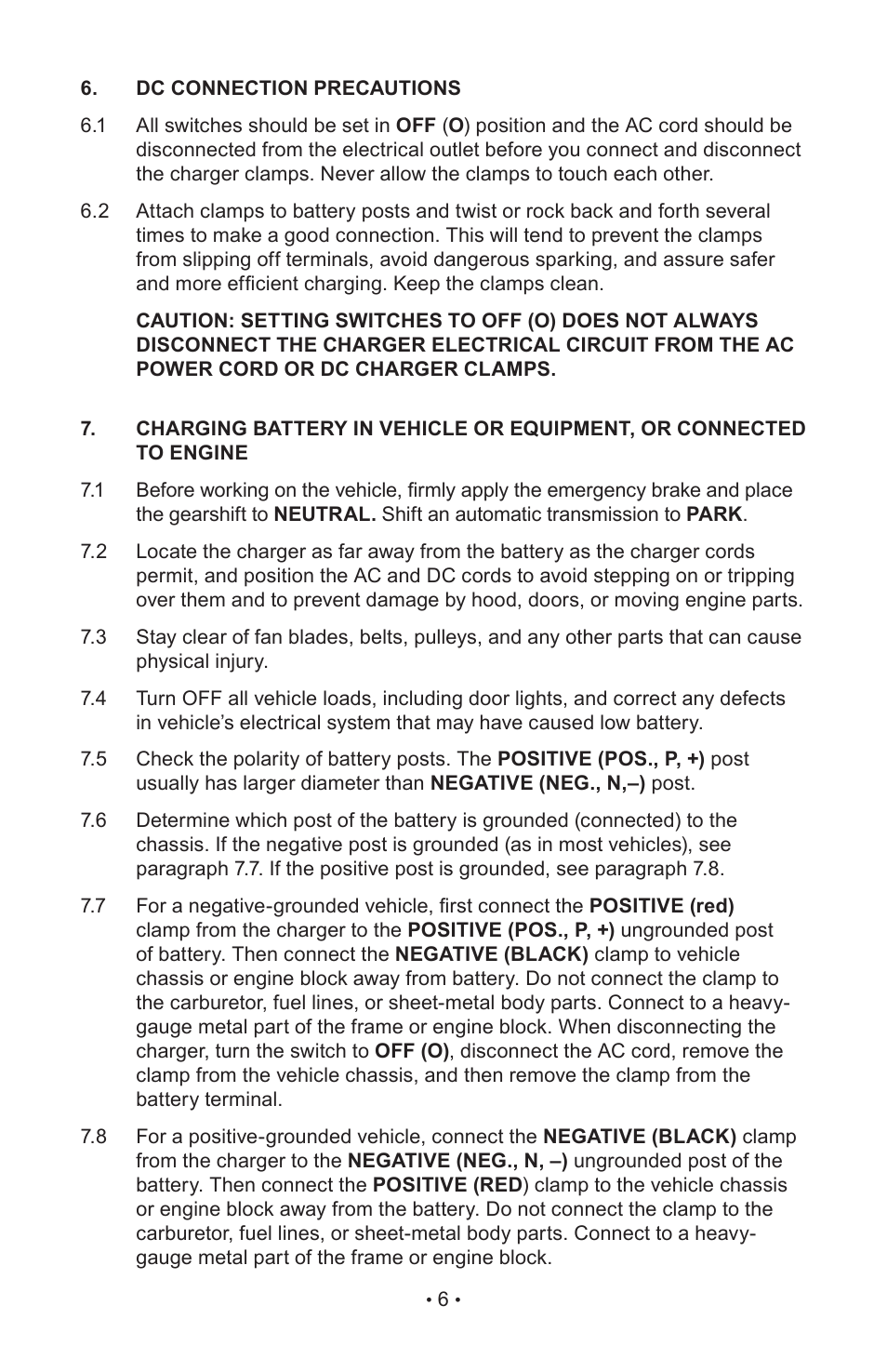 Napa Essentials 85-521 User Manual | Page 8 / 48