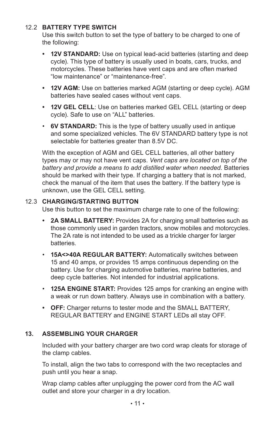 Napa Essentials 85-640 User Manual | Page 13 / 60