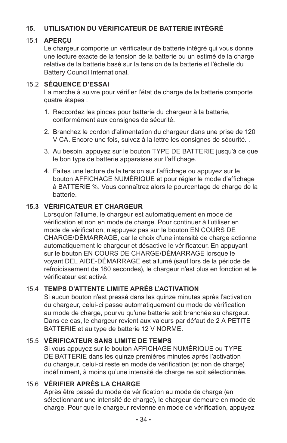 Napa Essentials 85-640 User Manual | Page 36 / 60