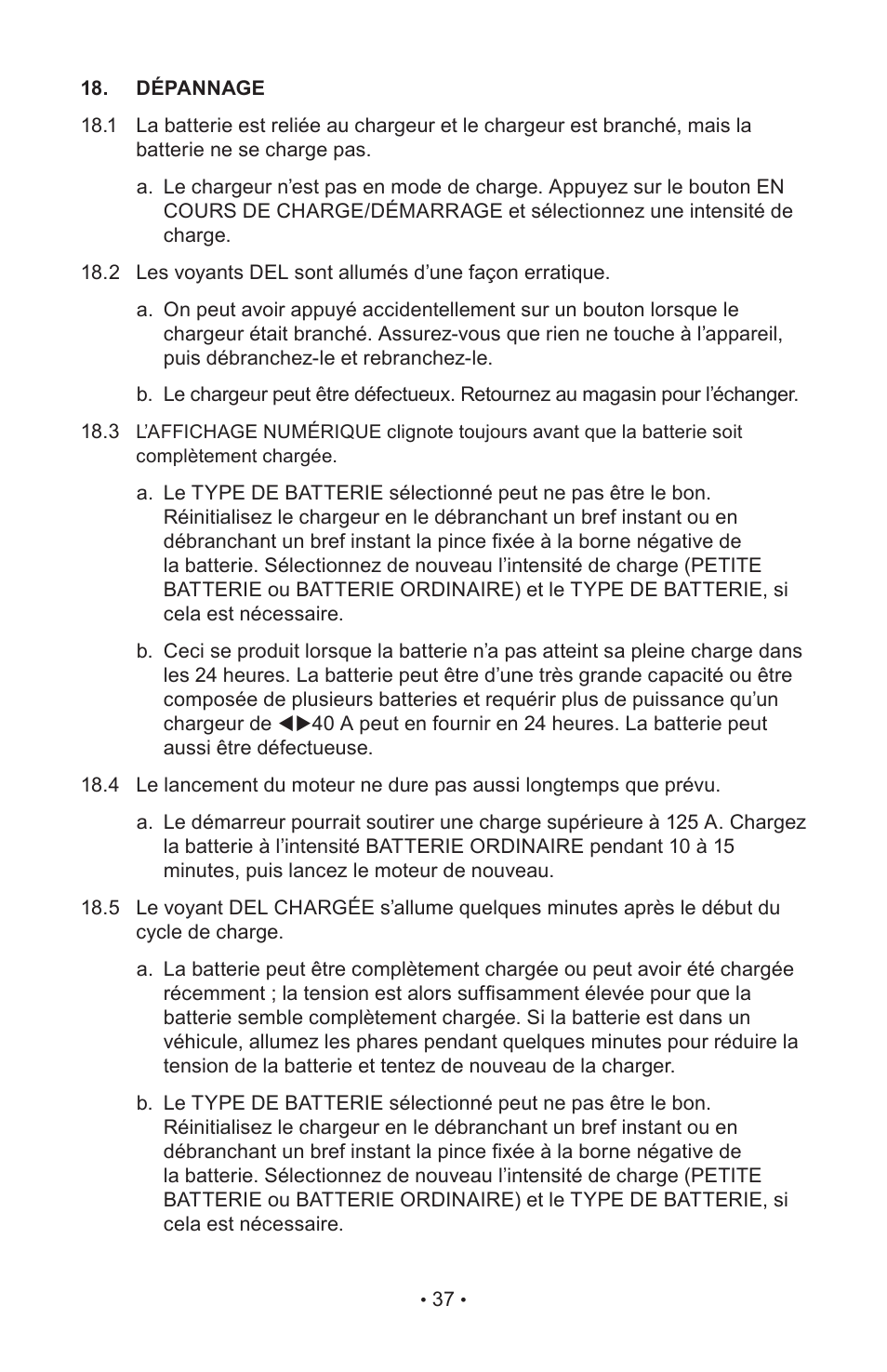 Napa Essentials 85-640 User Manual | Page 39 / 60