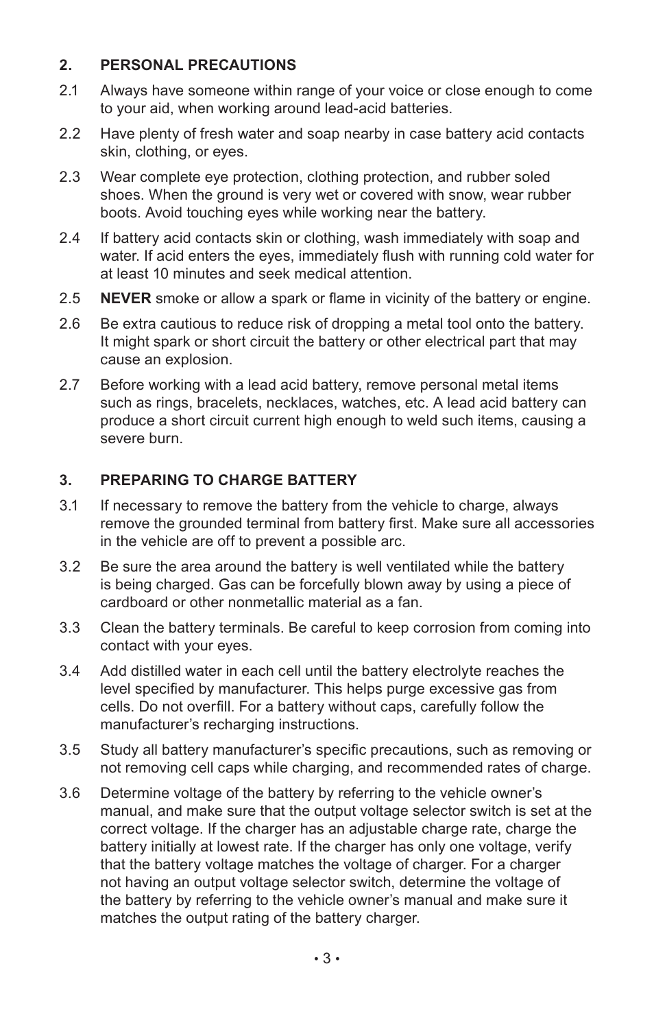 Napa Essentials 85-640 User Manual | Page 5 / 60