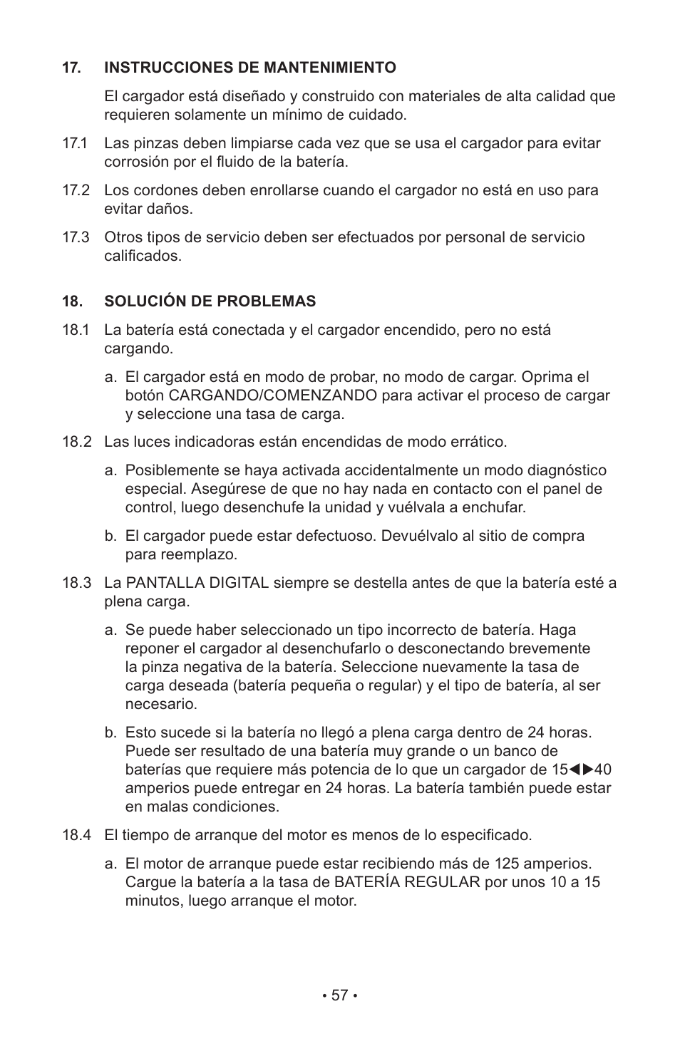 Napa Essentials 85-640 User Manual | Page 59 / 60