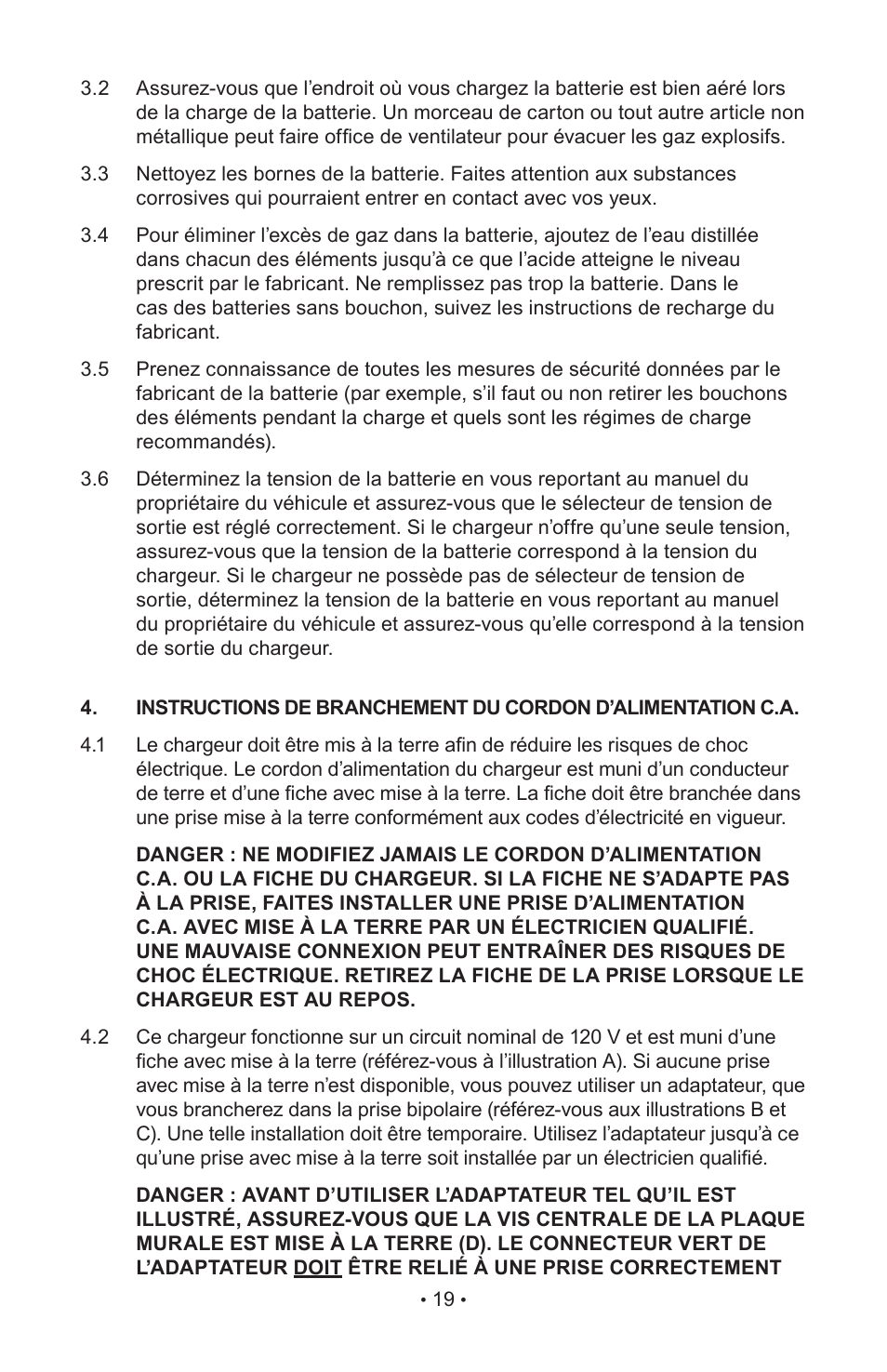 Napa Essentials 85-510 User Manual | Page 21 / 48