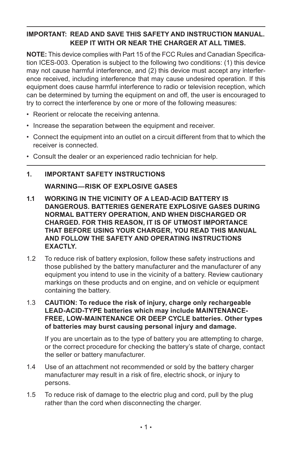 Napa Essentials 85-510 User Manual | Page 3 / 48