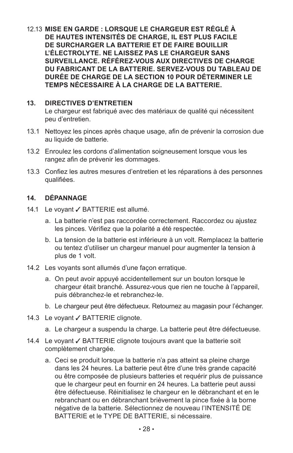 Napa Essentials 85-510 User Manual | Page 30 / 48