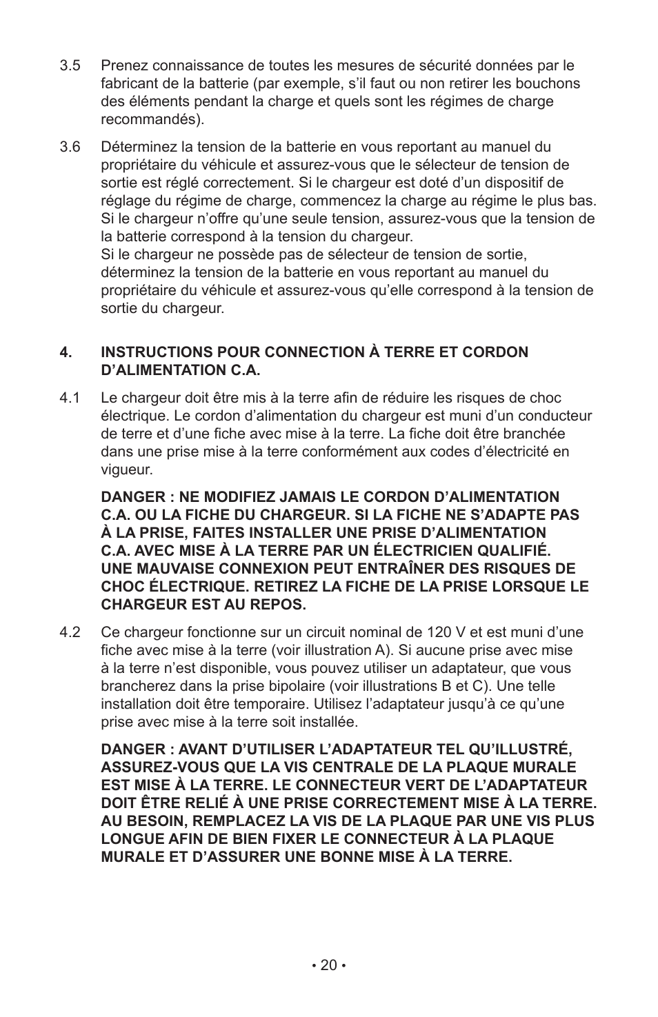 Napa Essentials 85-2500 User Manual | Page 22 / 52