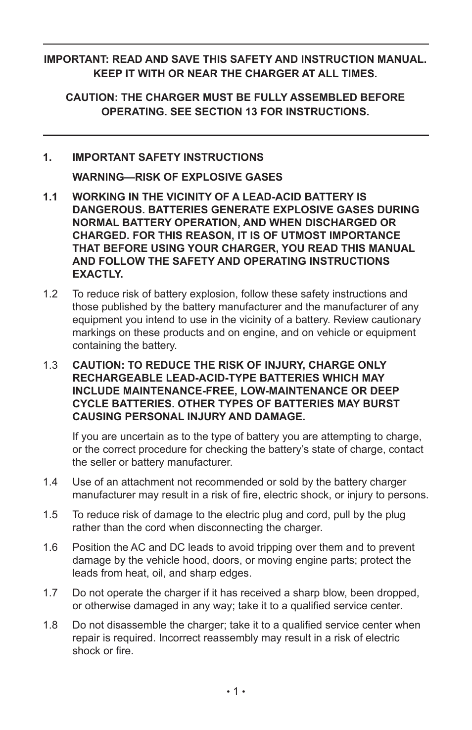 Napa Essentials 85-2500 User Manual | Page 3 / 52