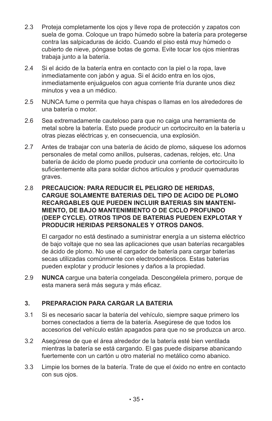 Napa Essentials 85-2500 User Manual | Page 37 / 52