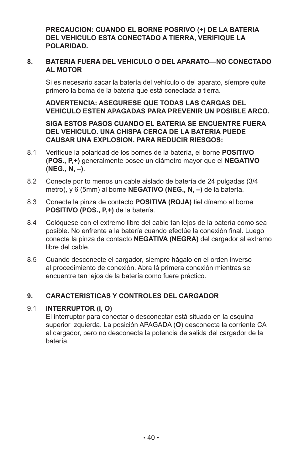 Napa Essentials 85-2500 User Manual | Page 42 / 52