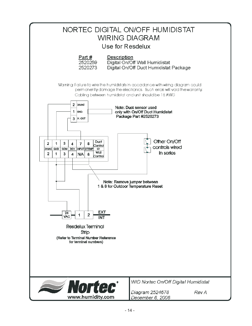 Nortec RESDELUX User Manual | Page 17 / 22