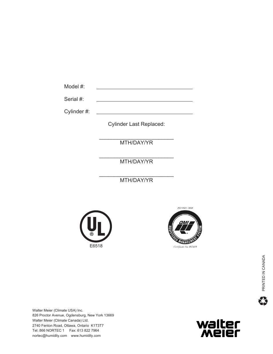 Ta ble of con tents | Nortec RESDELUX User Manual | Page 22 / 22