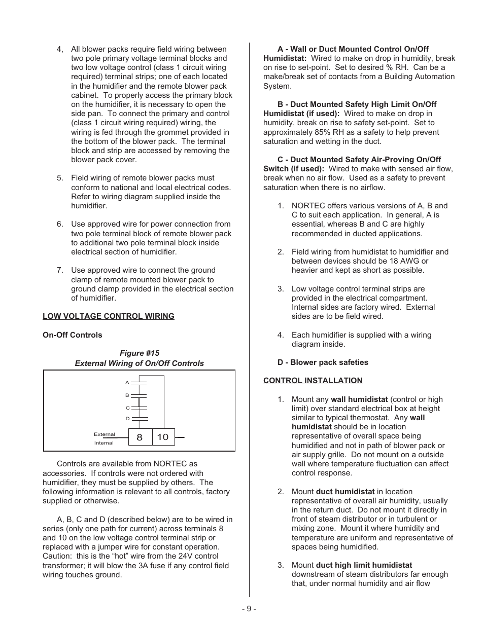 Nortec NHDI User Manual | Page 12 / 40