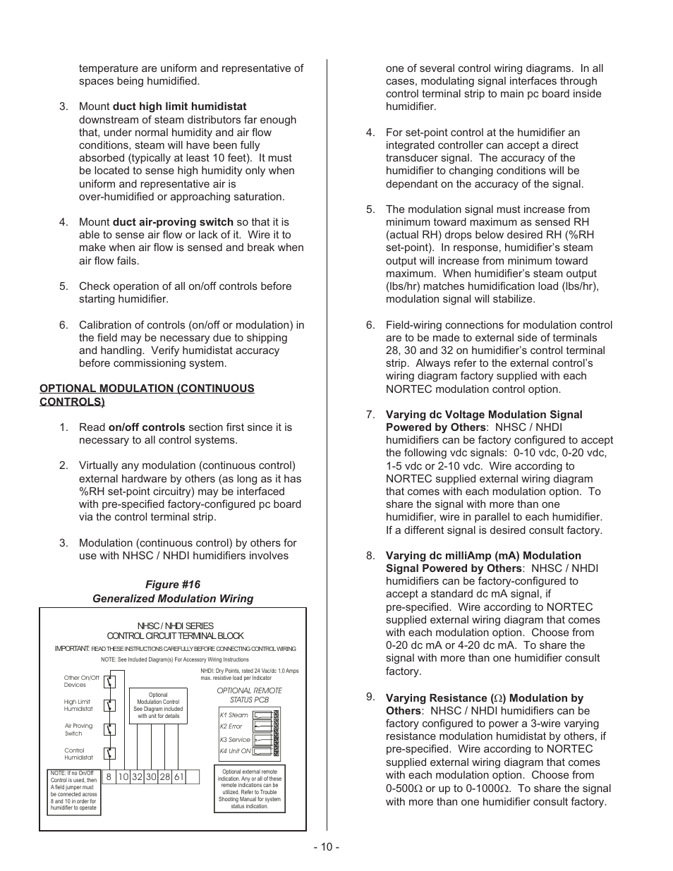 Nortec NHDI User Manual | Page 13 / 40