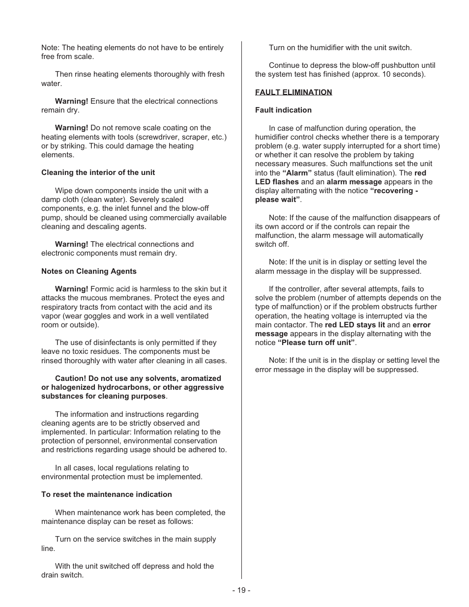 Nortec NHDI User Manual | Page 22 / 40