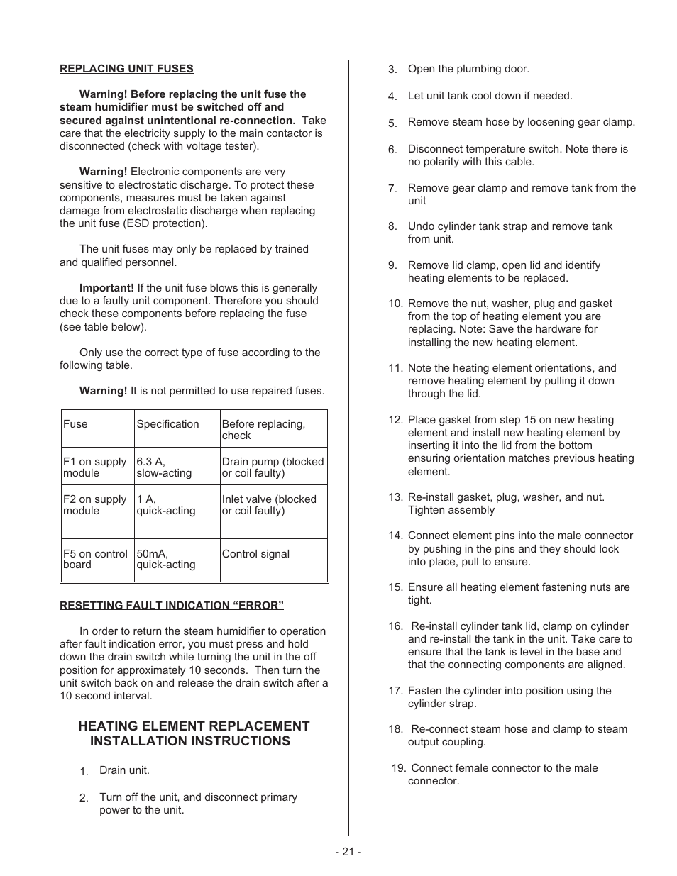 Nortec NHDI User Manual | Page 24 / 40