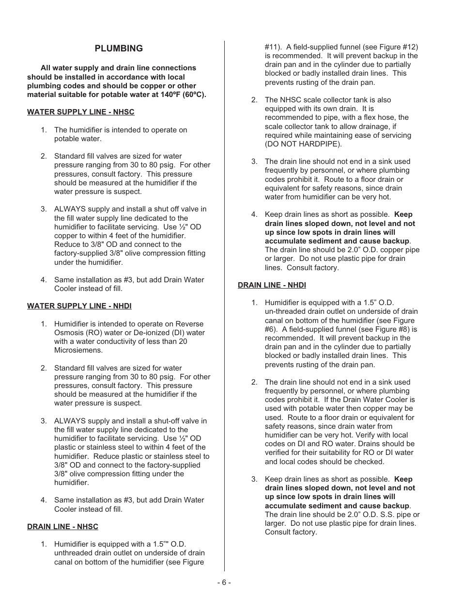 Nortec NHDI User Manual | Page 9 / 40